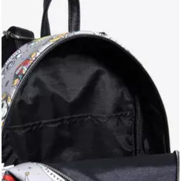 Loungefly The Nightmare Before Christmas Tattoo Art Mini Backpack & Wallet Set - Picture 5 of 9